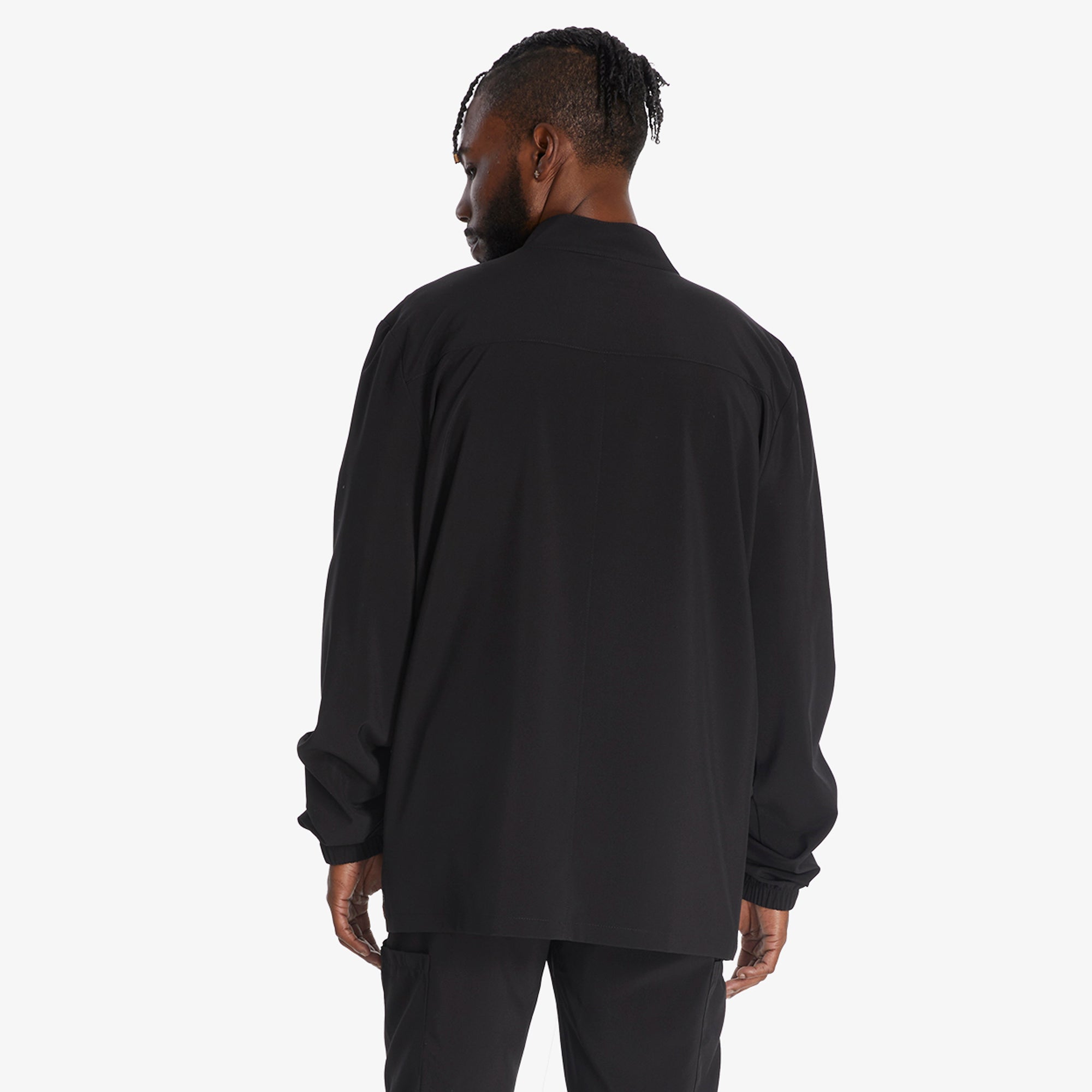 Men|Scrubs - Dickies Men's EDS Essentials Zip Front Scrub Jacket