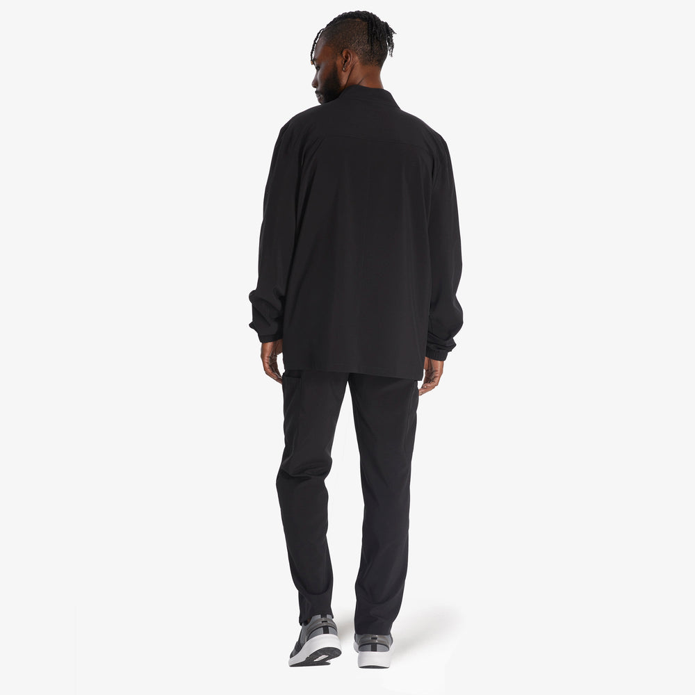 Men|Scrubs - Dickies Men's EDS Essentials Zip Front Scrub Jacket