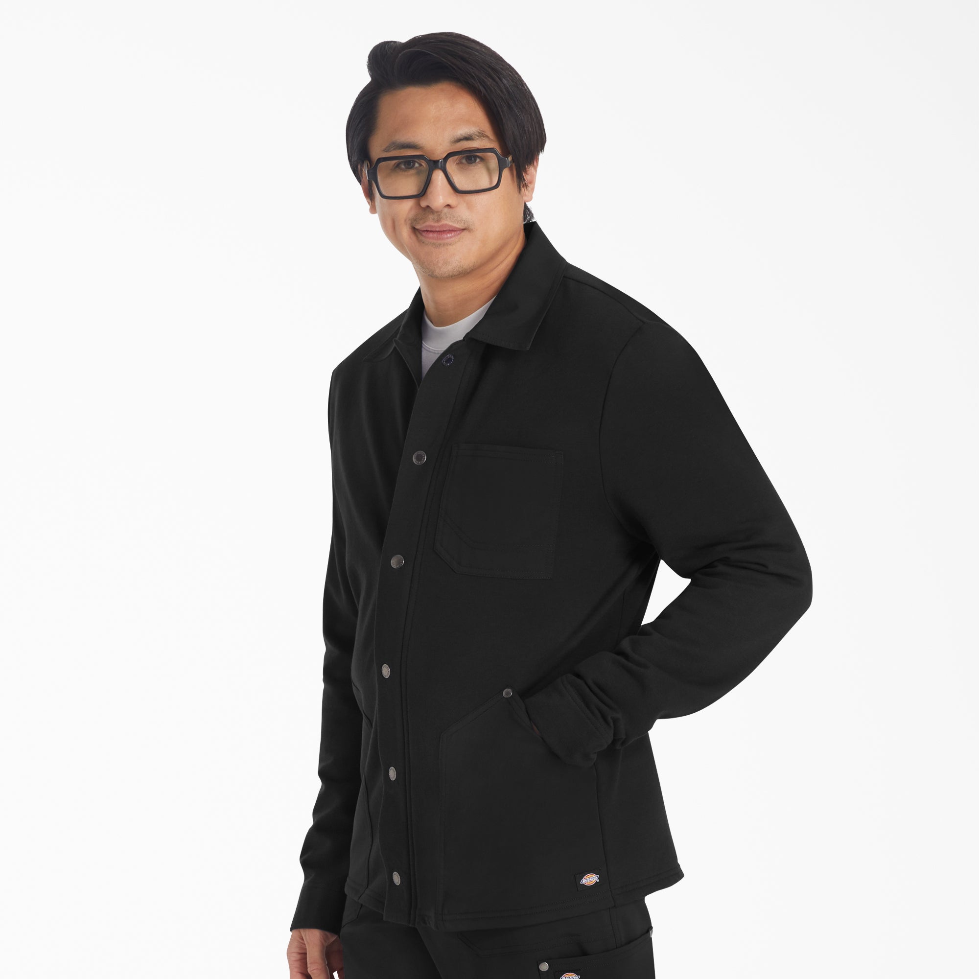 Men|Scrubs - Dickies Men's EDS NXT Zip Front Scrub Jacket