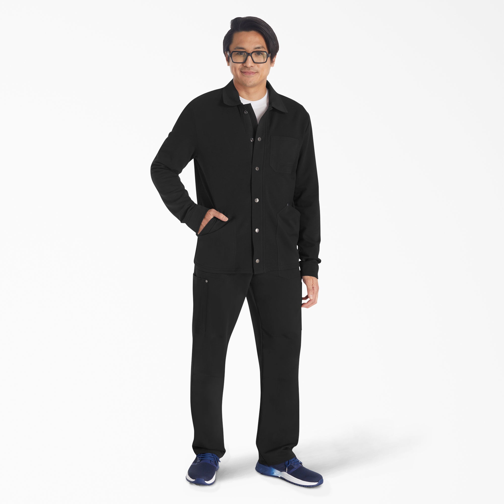 Men|Scrubs - Dickies Men's EDS NXT Zip Front Scrub Jacket