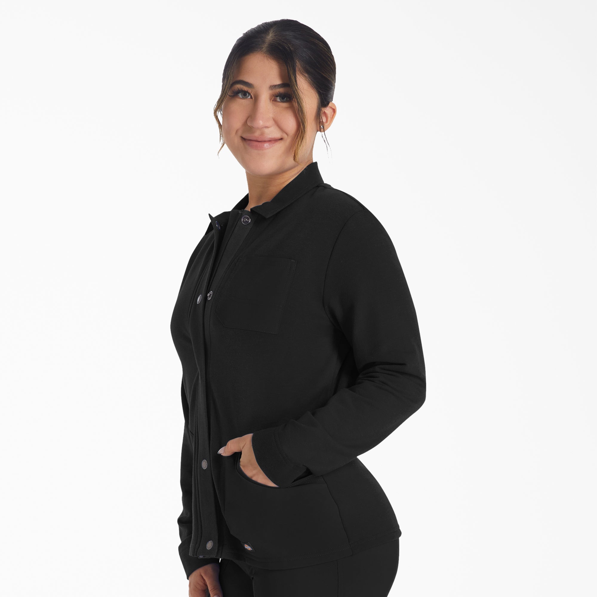 Women|Scrubs - Dickies Women's EDS NXT Zip Front Scrub Jacket