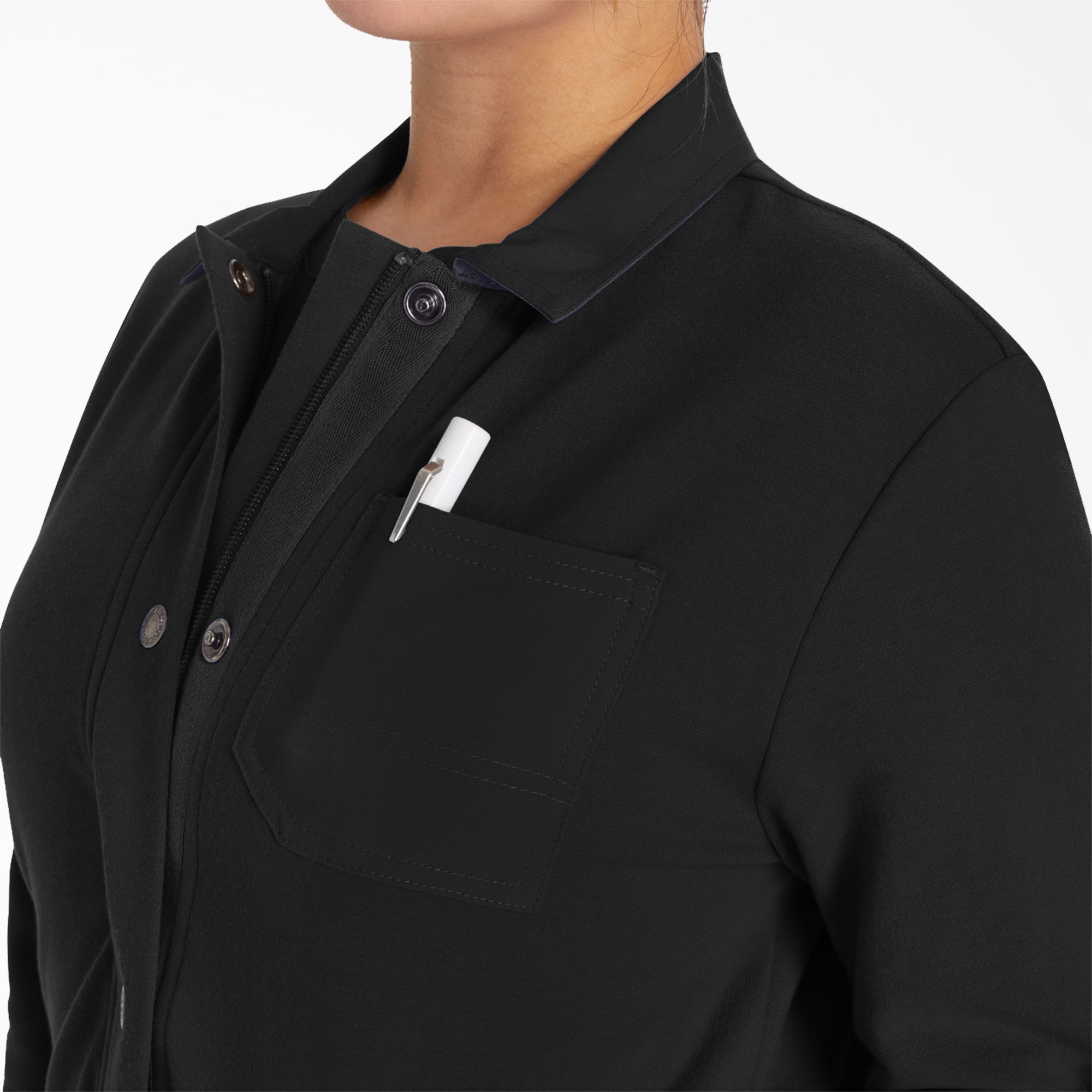 Women|Scrubs - Dickies Women's EDS NXT Zip Front Scrub Jacket