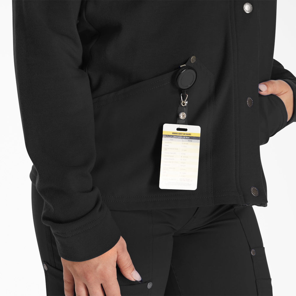 Women|Scrubs - Dickies Women's EDS NXT Zip Front Scrub Jacket
