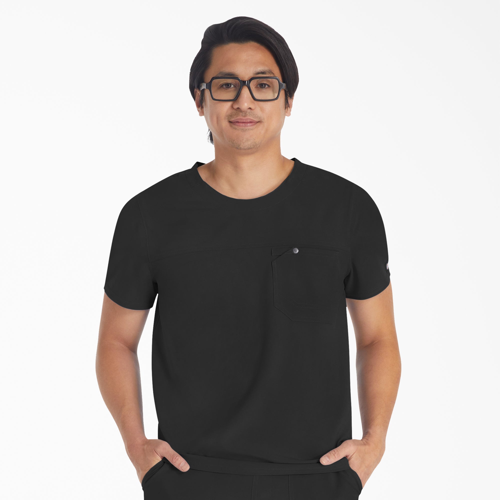 Men|Women - Dickies Men's EDS NXT Round Neck Scrub Top