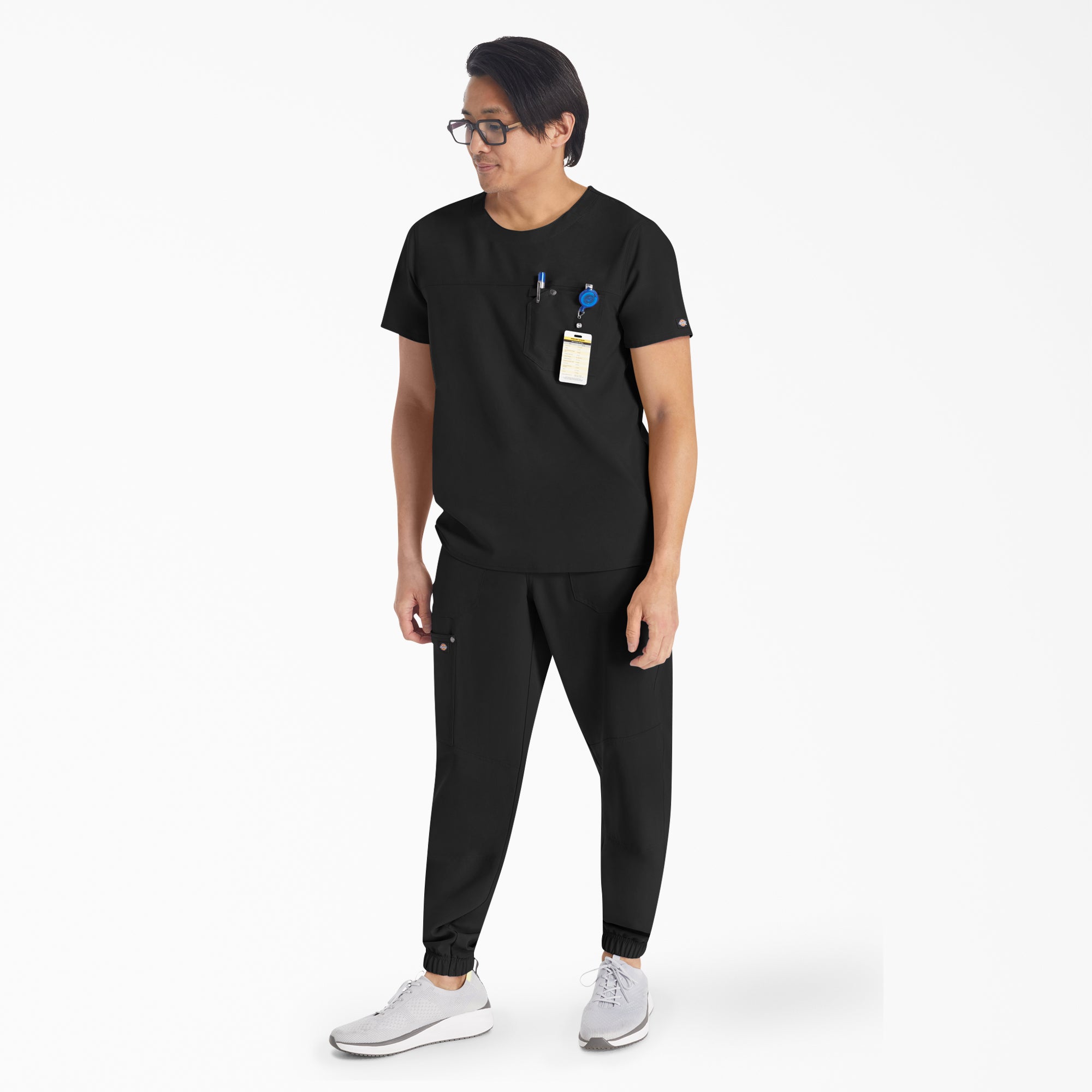 Men|Women - Dickies Men's EDS NXT Round Neck Scrub Top
