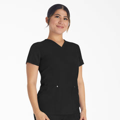 Women|Scrubs - Dickies Women's EDS NXT V-Neck Scrub Top