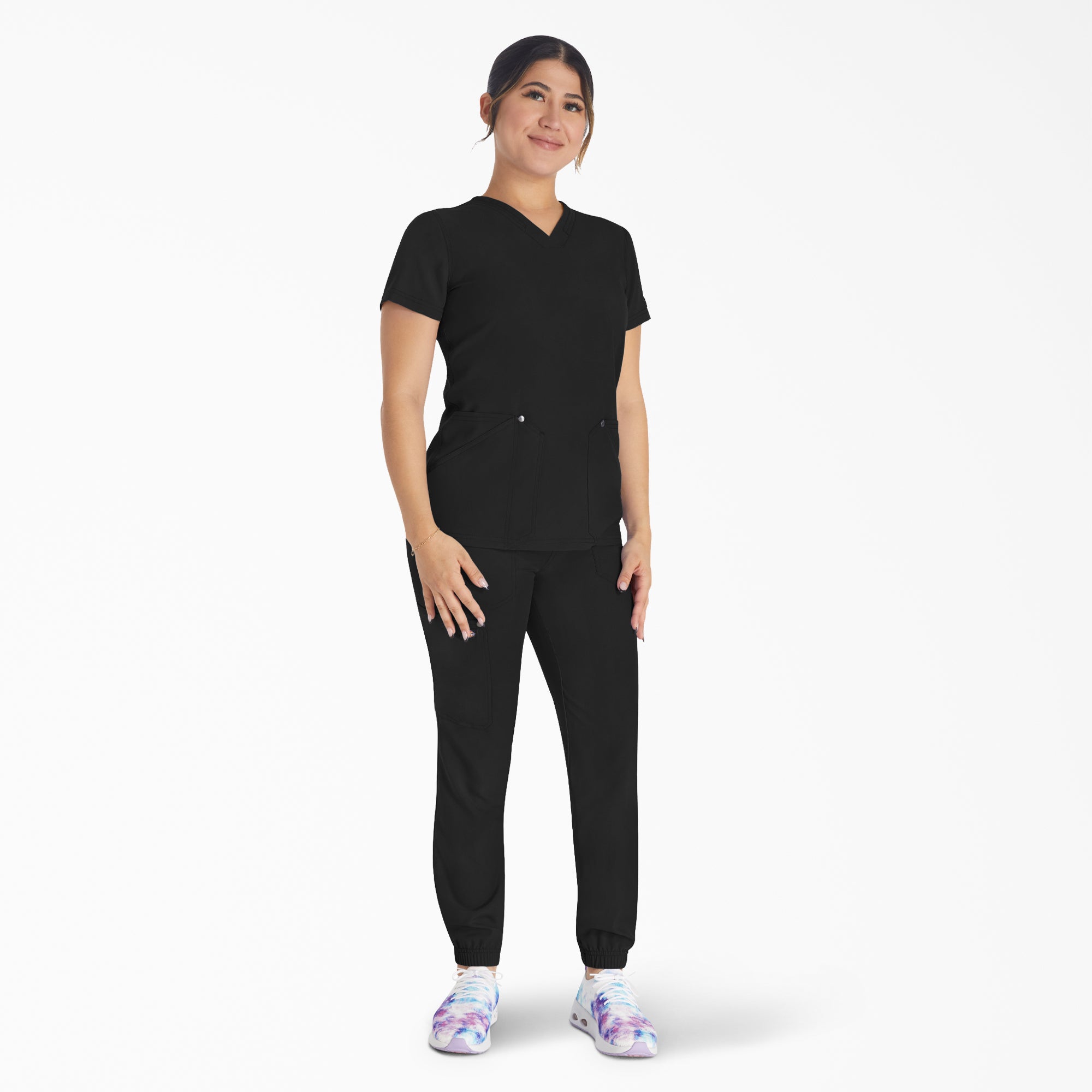 Women|Scrubs - Dickies Women's EDS NXT V-Neck Scrub Top