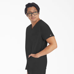 Men|Scrubs|Women - Dickies Men's EDS NXT V-Neck Scrub Top