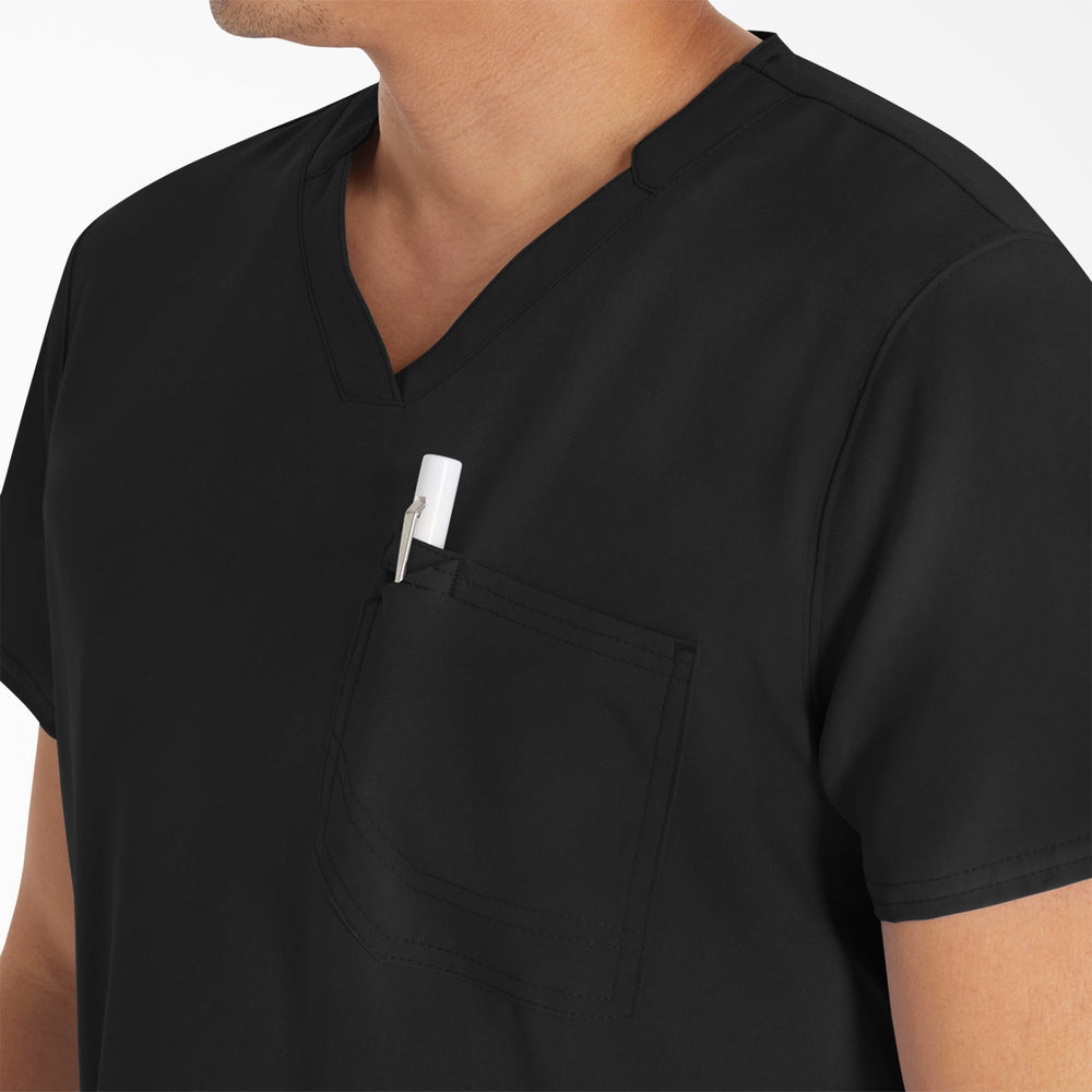 Men|Scrubs|Women - Dickies Men's EDS NXT V-Neck Scrub Top