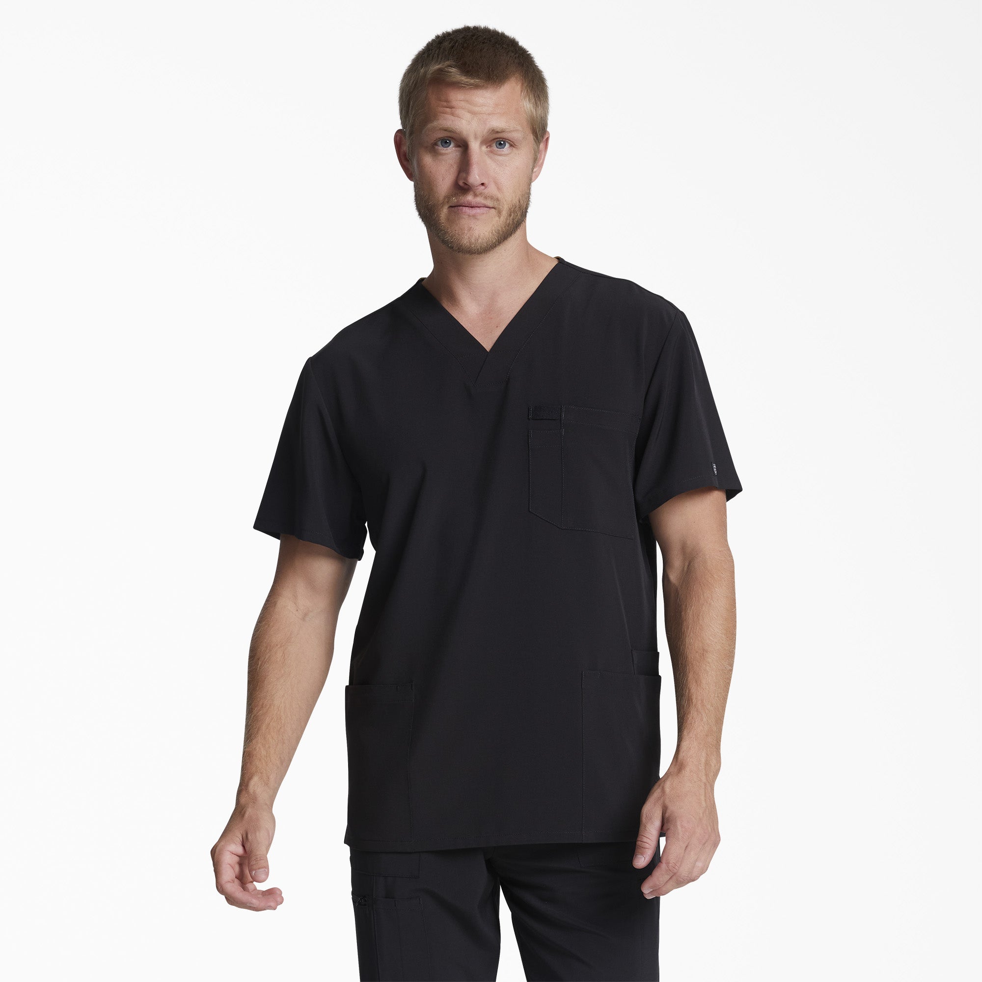 Men|Scrubs - Dickies Men's EDS Essentials V-Neck Scrub Top