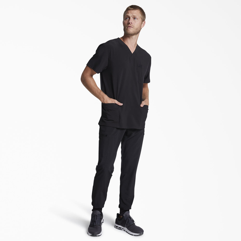 Men|Scrubs - Dickies Men's EDS Essentials V-Neck Scrub Top