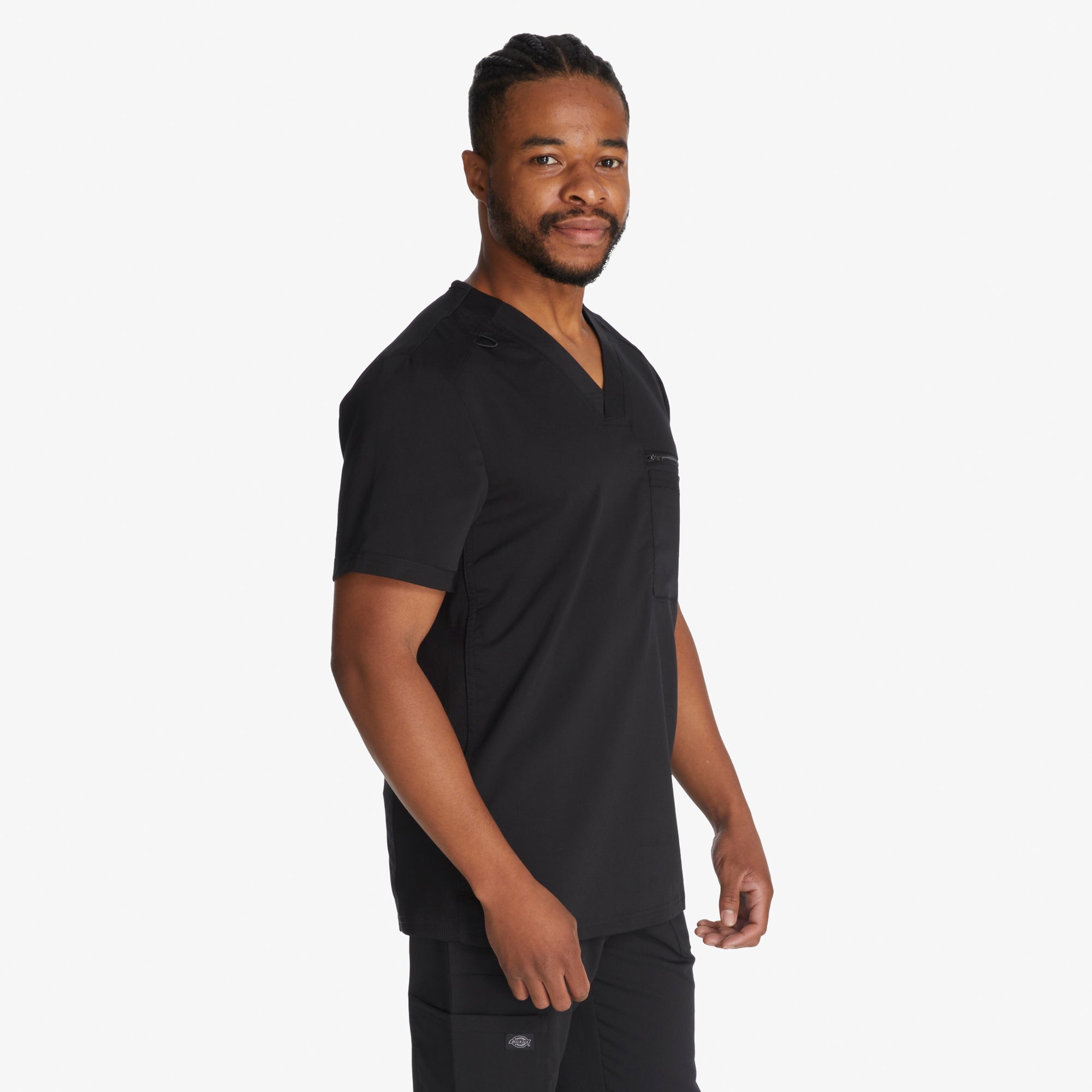 Men|Scrubs - Dickies Men's Balance Tuckable V-Neck Scrub Top