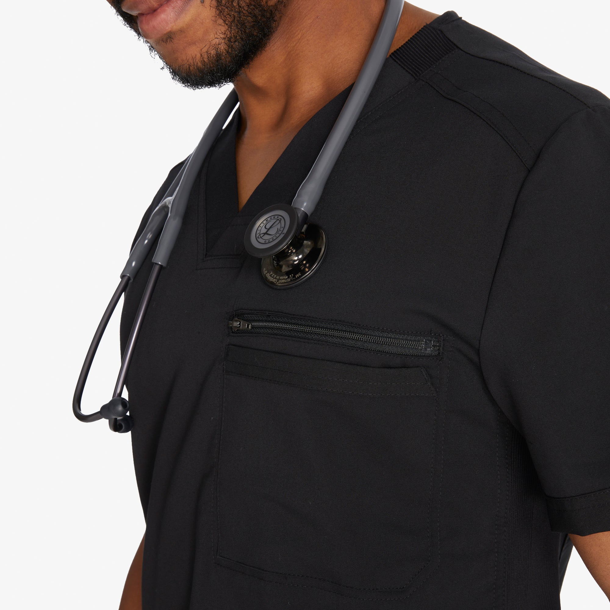 Men|Scrubs - Dickies Men's Balance Tuckable V-Neck Scrub Top