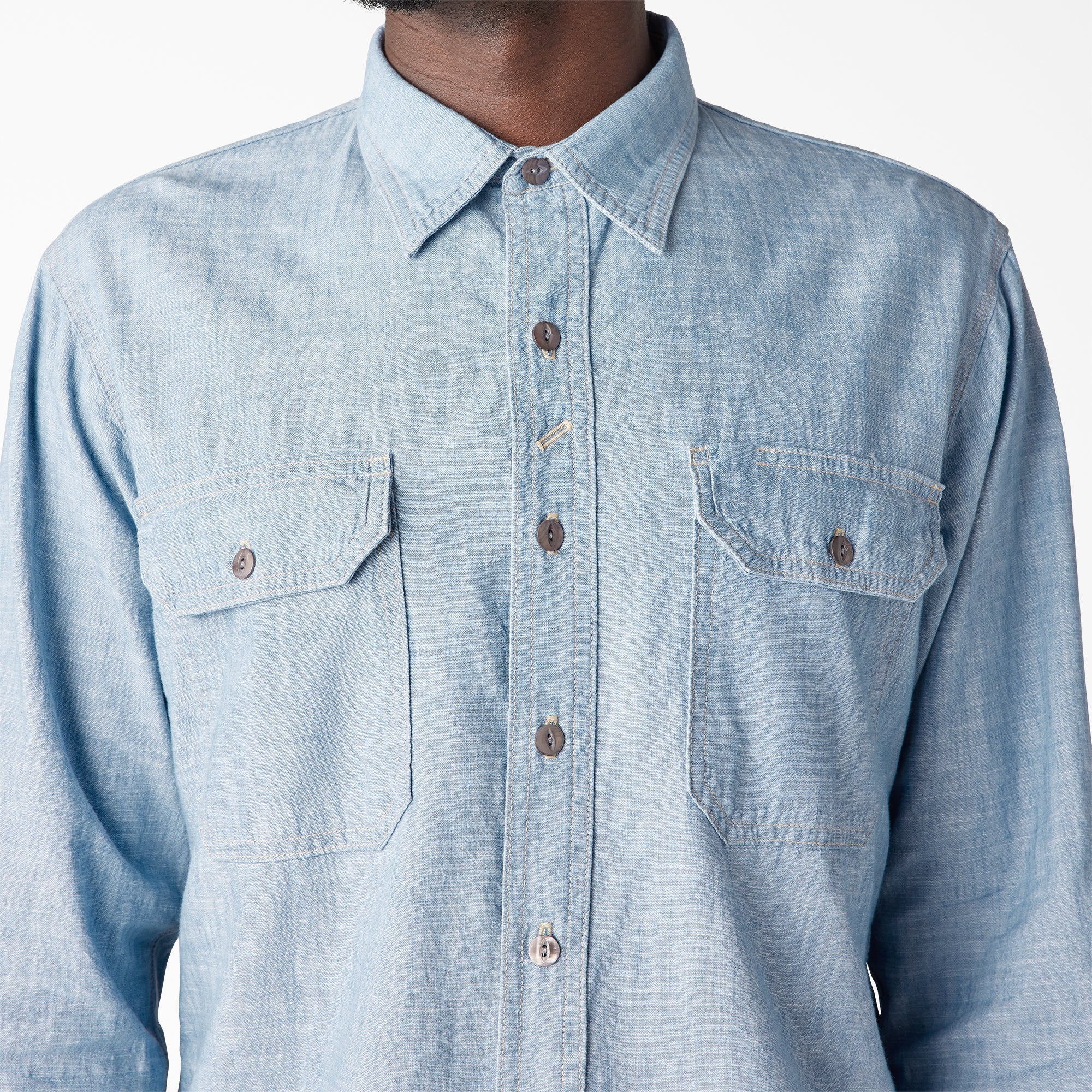 Men|Sale - Dickies Dickies 1922 Long Sleeve Work Shirt