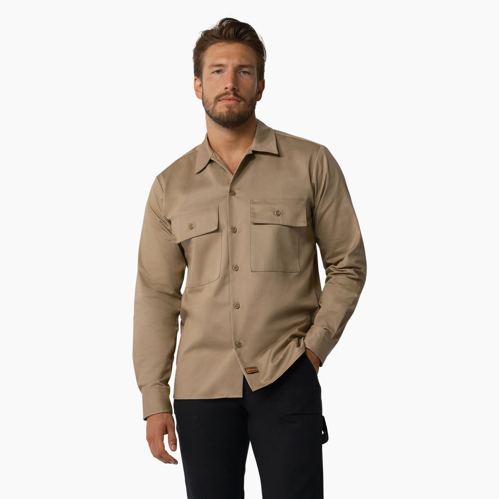 Men - Dickies Dickies 1922 Premium Twill Long Sleeve Shirt