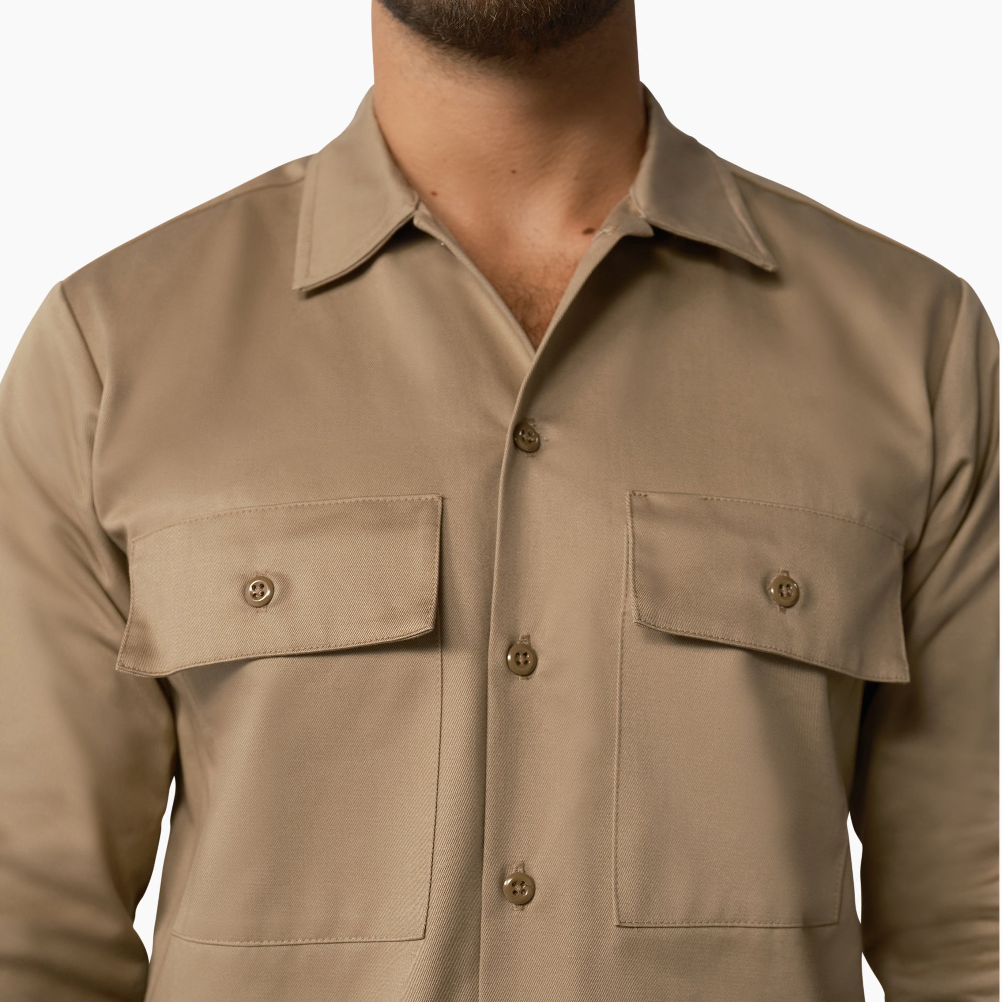 Men - Dickies Dickies 1922 Premium Twill Long Sleeve Shirt