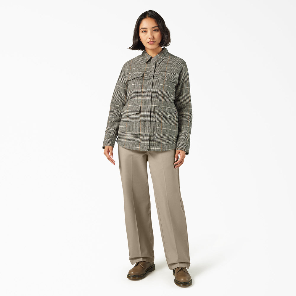Women - Dickies Women’s Fleece Lined Flannel Chore Coat