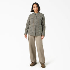 Women - Dickies Women’s Fleece Lined Flannel Chore Coat