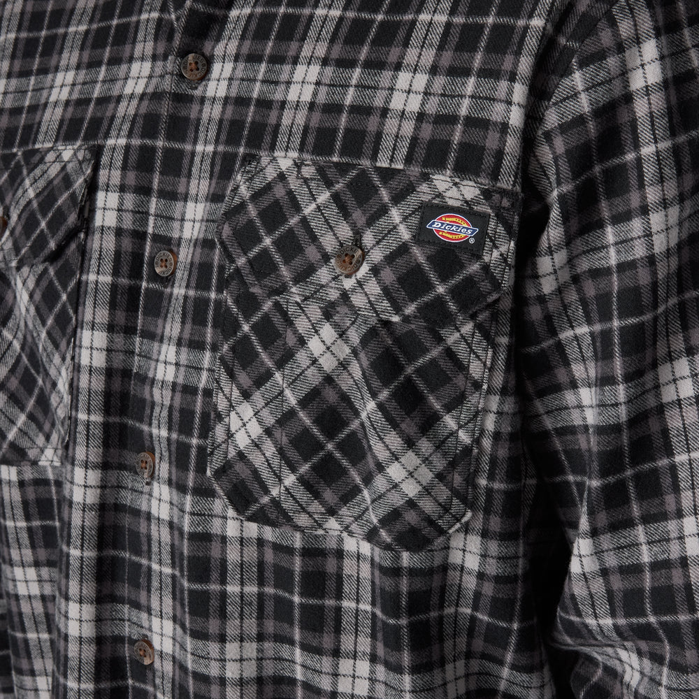 Men - Dickies Long Sleeve Flannel Work Shirt