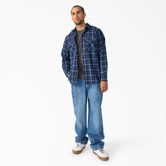Men - Dickies Long Sleeve Flannel Work Shirt
