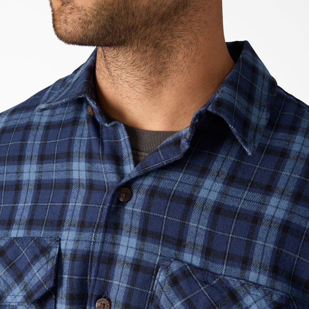 Men - Dickies Long Sleeve Flannel Work Shirt