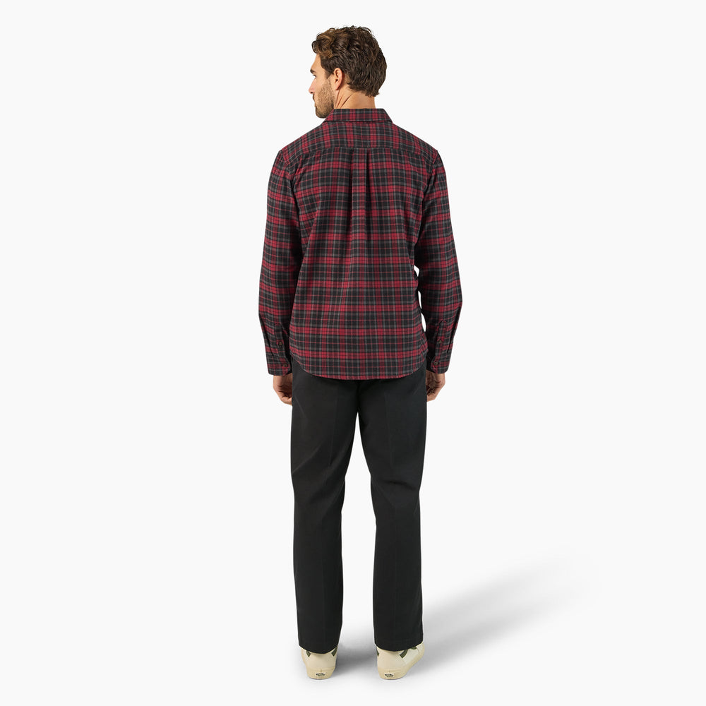Men - Dickies Long Sleeve Flannel Work Shirt