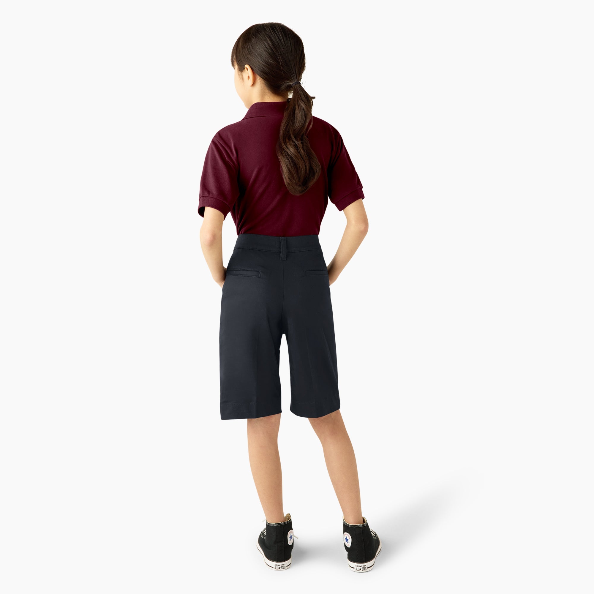 Kids - Dickies Girls' Classic Fit Bermuda Shorts, 4-20