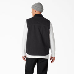 Men|Women - Dickies Stonewashed Duck High Pile Fleece Lined Vest