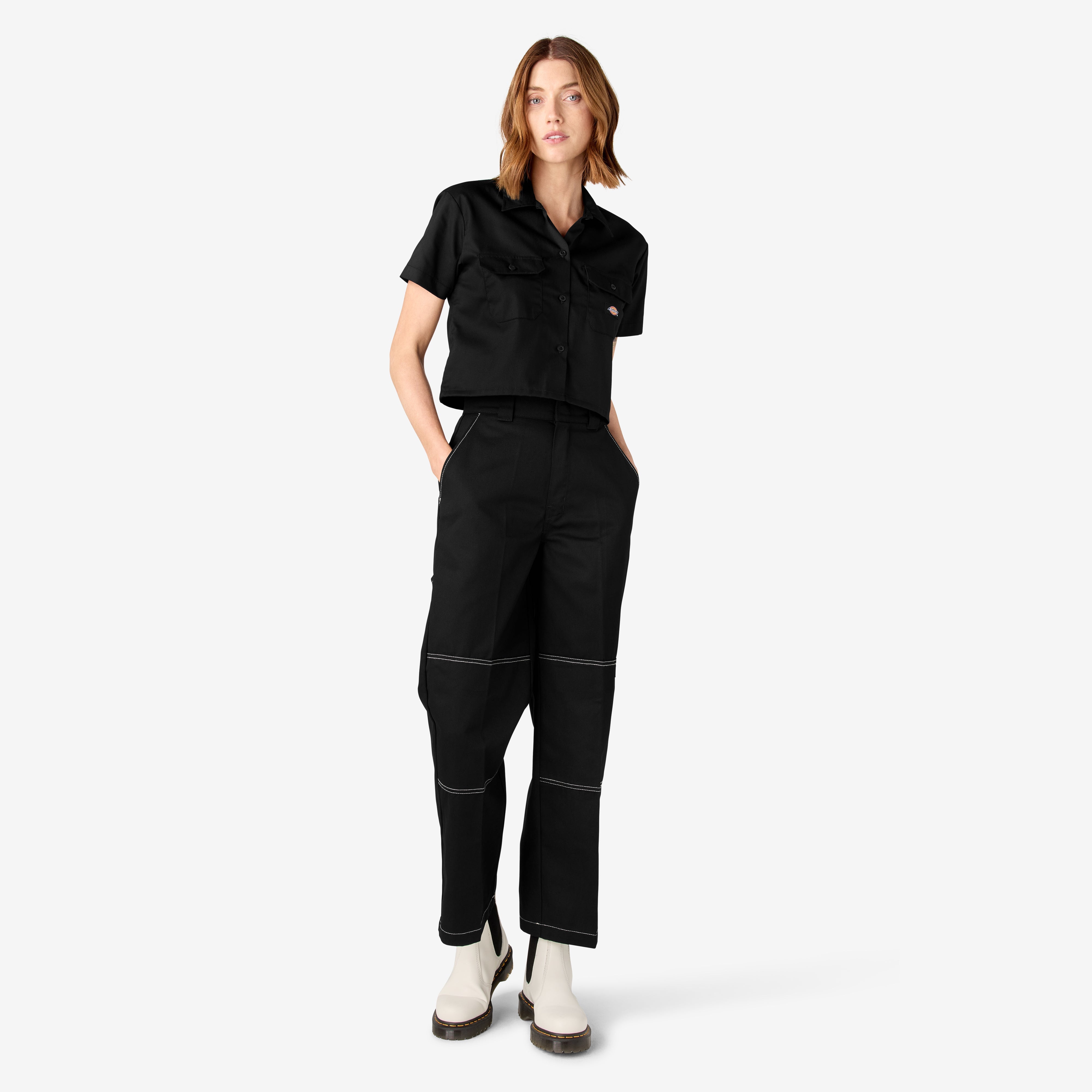 Women - Dickies Women’s Relaxed Fit Double Knee Pants