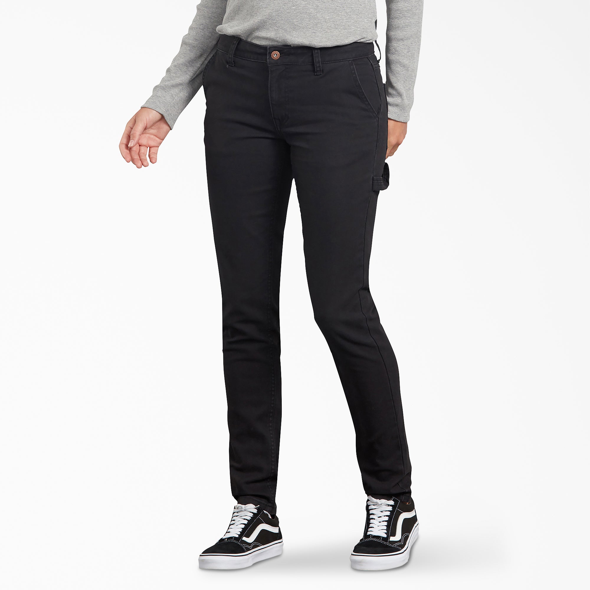Women|Kids - Dickies Women's FLEX Slim Fit Duck Carpenter Pants