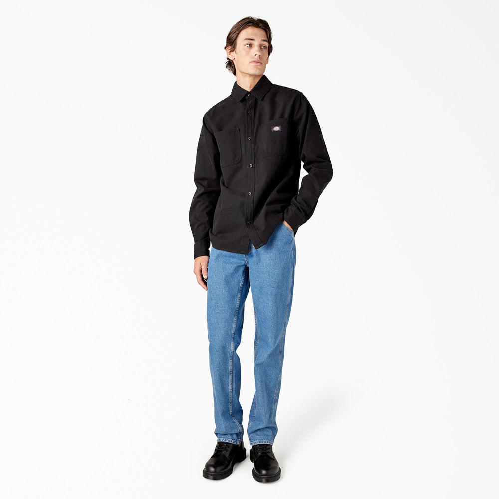 Men|Sale - Dickies Duck Canvas Long Sleeve Utility Shirt