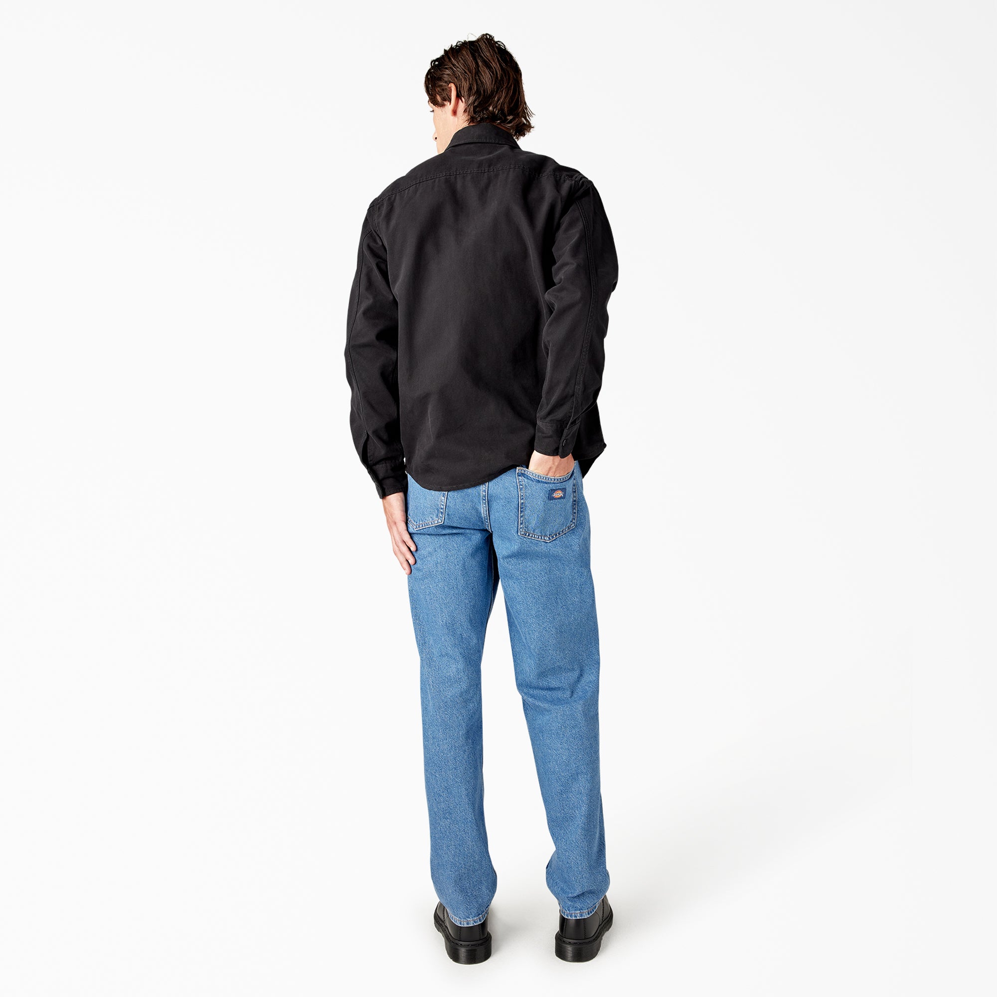 Men|Sale - Dickies Duck Canvas Long Sleeve Utility Shirt