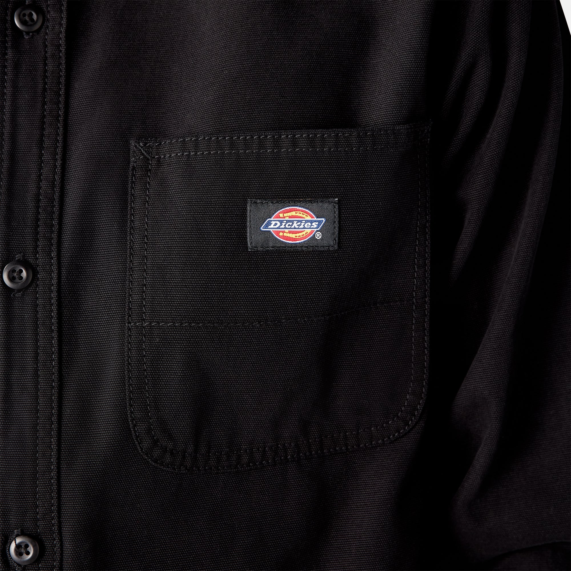 Men|Sale - Dickies Duck Canvas Long Sleeve Utility Shirt