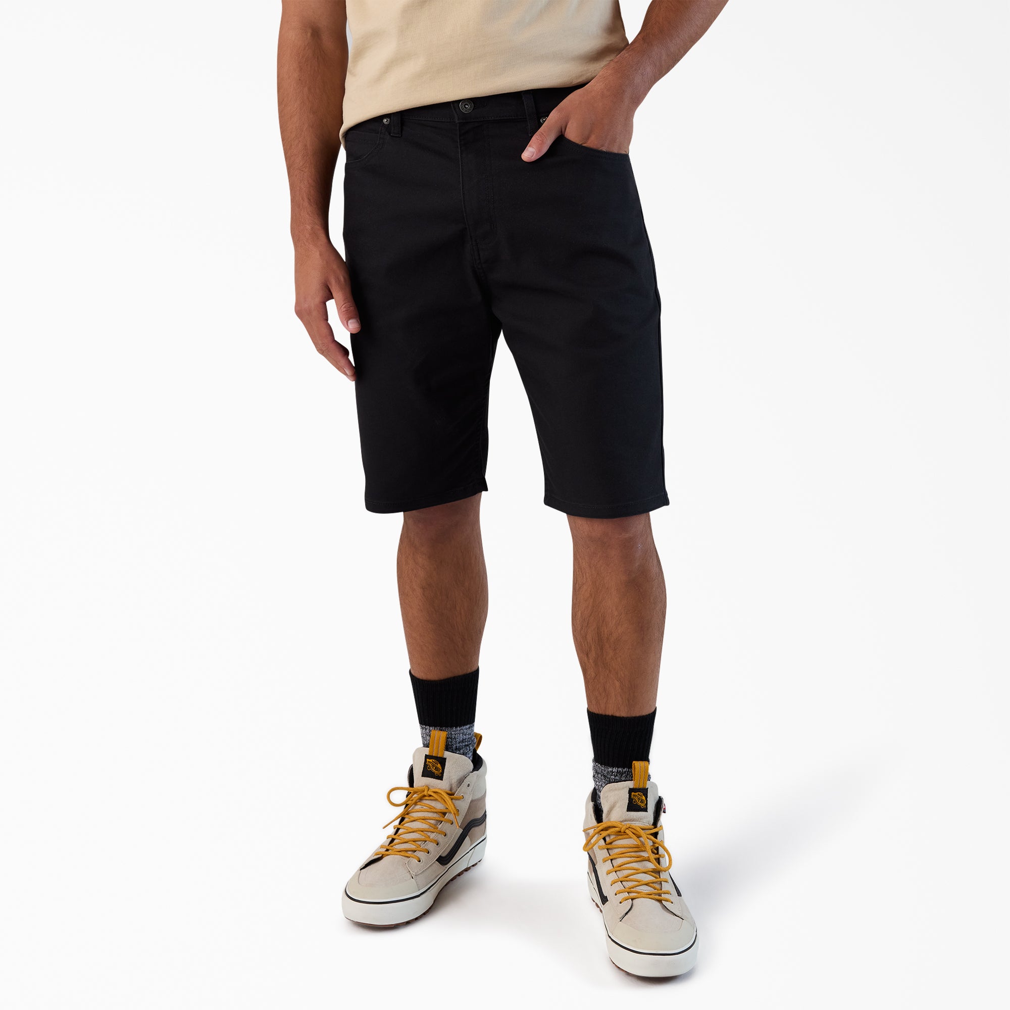 Men - Dickies FLEX 5-Pocket Duck Canvas Shorts, 11"