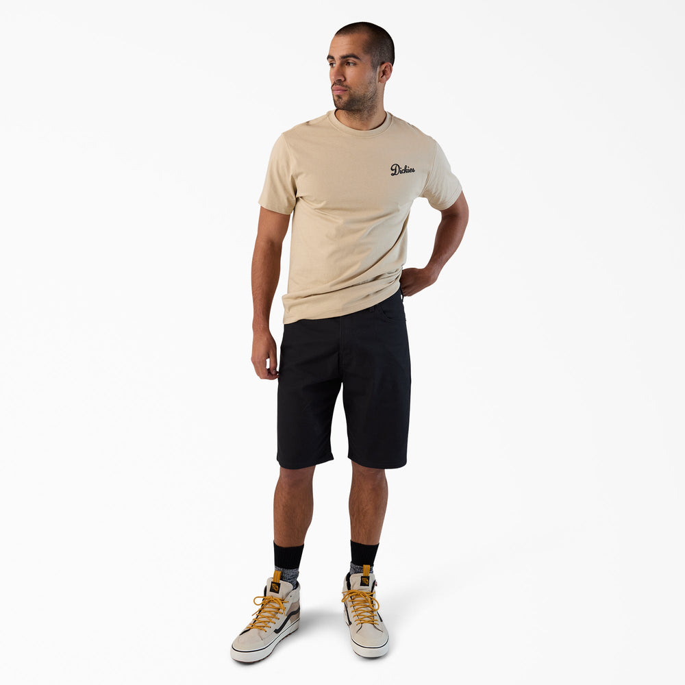 Men - Dickies FLEX 5-Pocket Duck Canvas Shorts, 11"