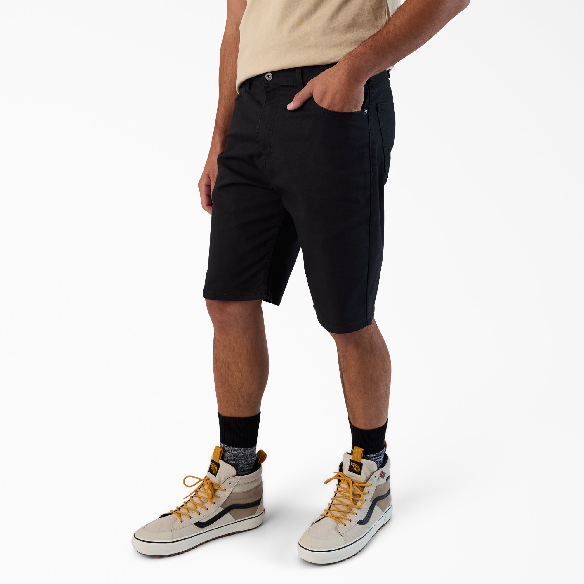 Men - Dickies FLEX 5-Pocket Duck Canvas Shorts, 11"