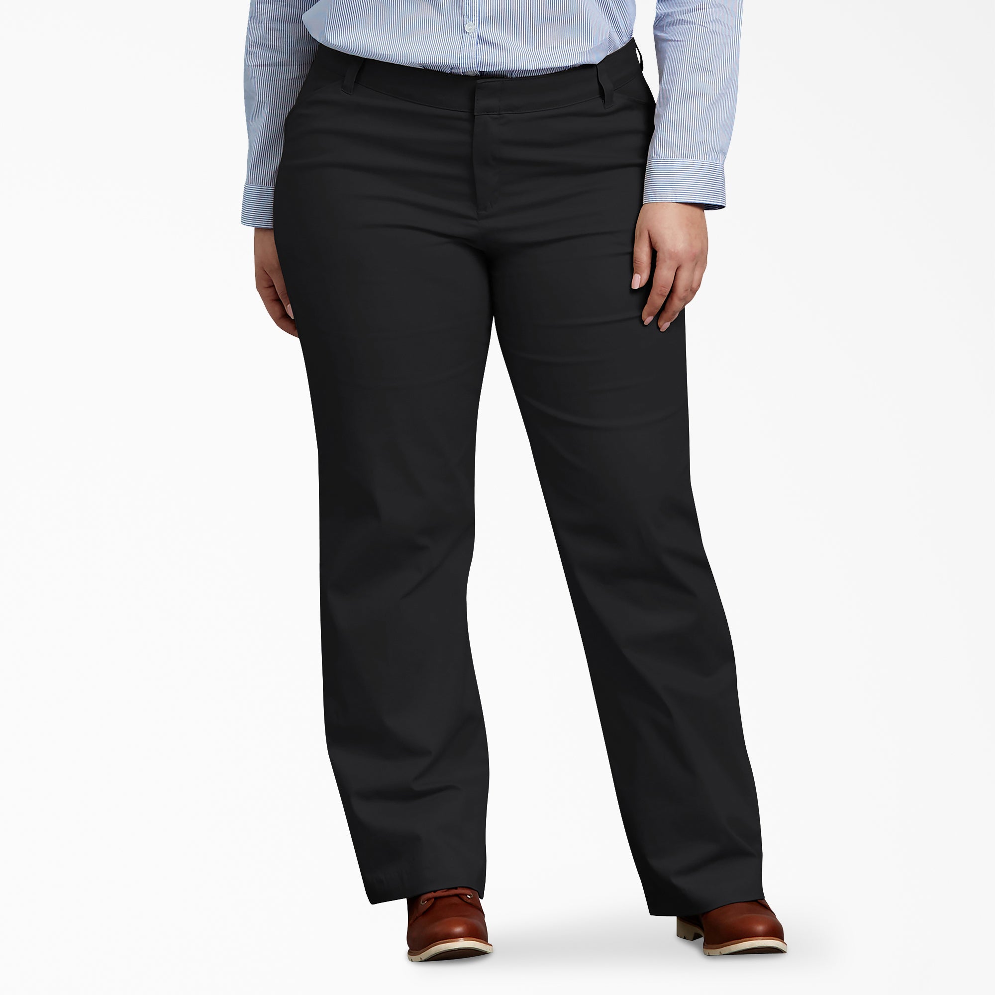 Women - Dickies Women's Plus FLEX Relaxed Fit Pants