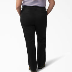 Women - Dickies Women's Plus Slim Fit Bootcut Pants