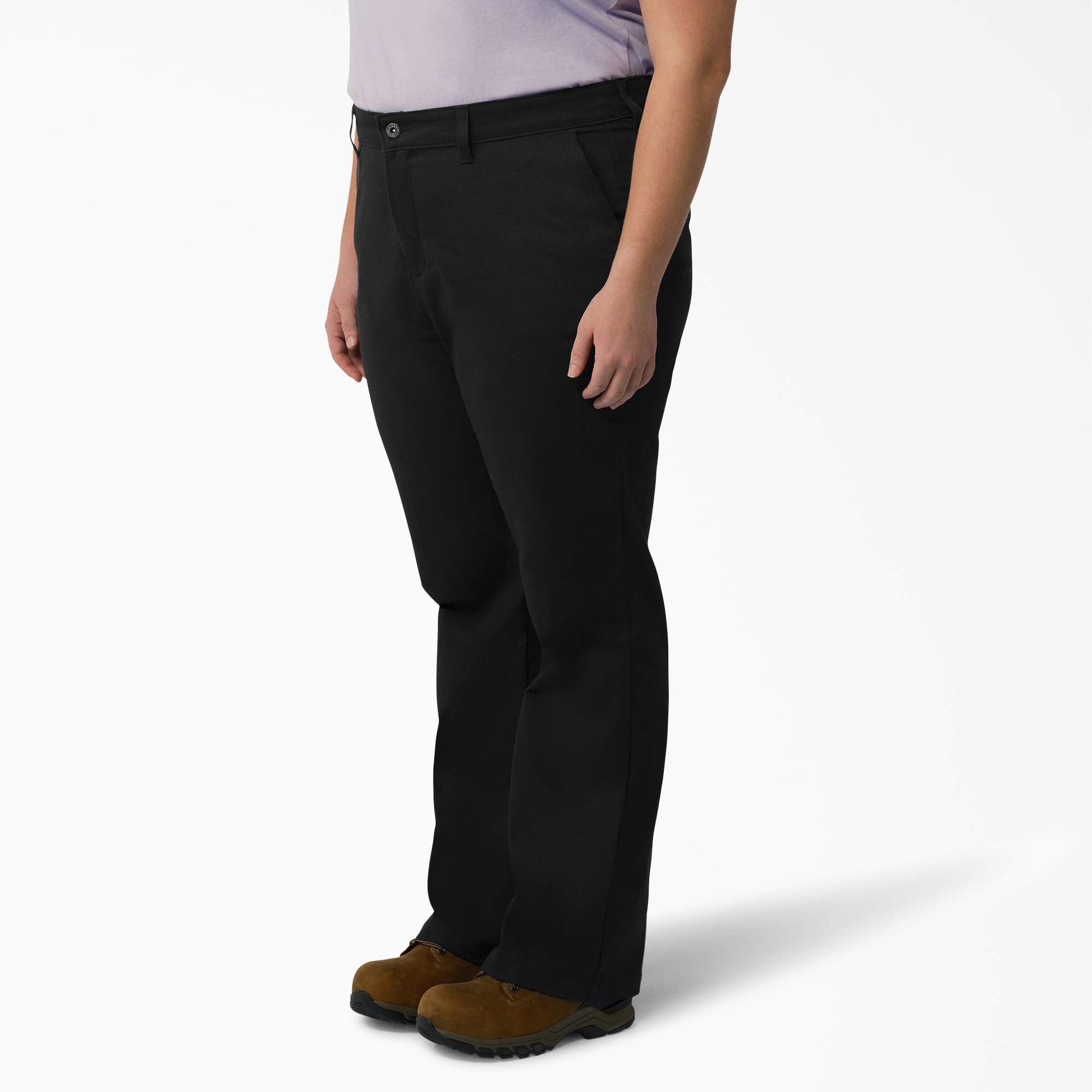 Women - Dickies Women's Plus Slim Fit Bootcut Pants