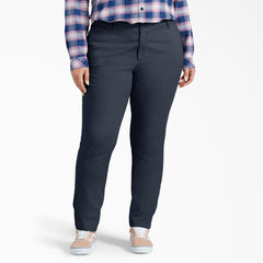 Women - Dickies Women's Plus Low Rise Skinny Leg Pants