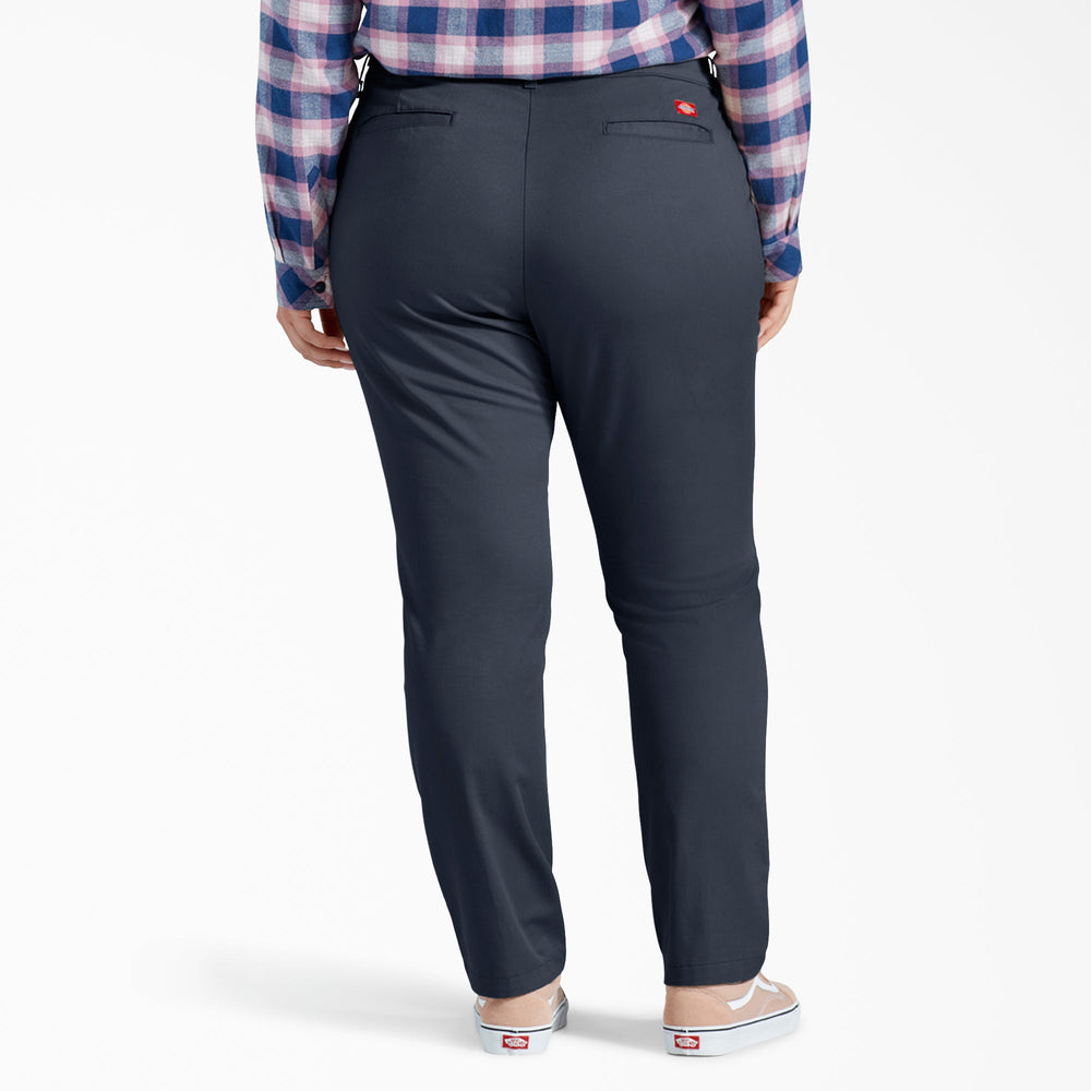 Women - Dickies Women's Plus Low Rise Skinny Leg Pants