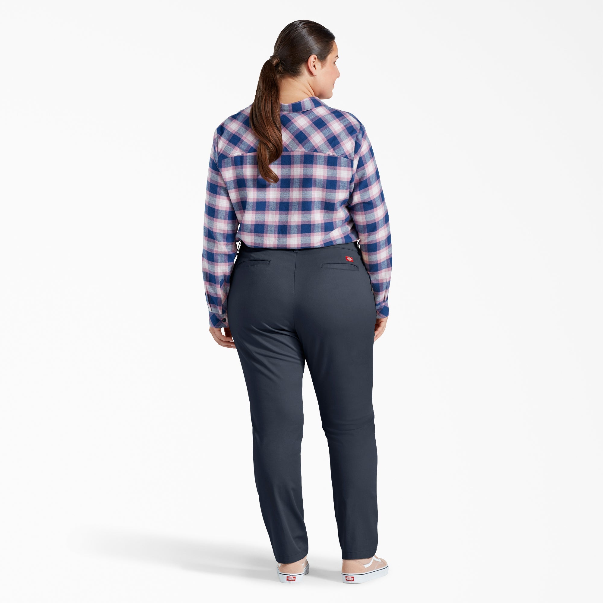 Women - Dickies Women's Plus Low Rise Skinny Leg Pants