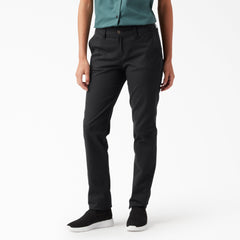 Women - Dickies Women's Plus Mid Rise Skinny Leg Pants