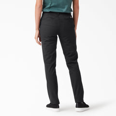 Women - Dickies Women's Plus Mid Rise Skinny Leg Pants