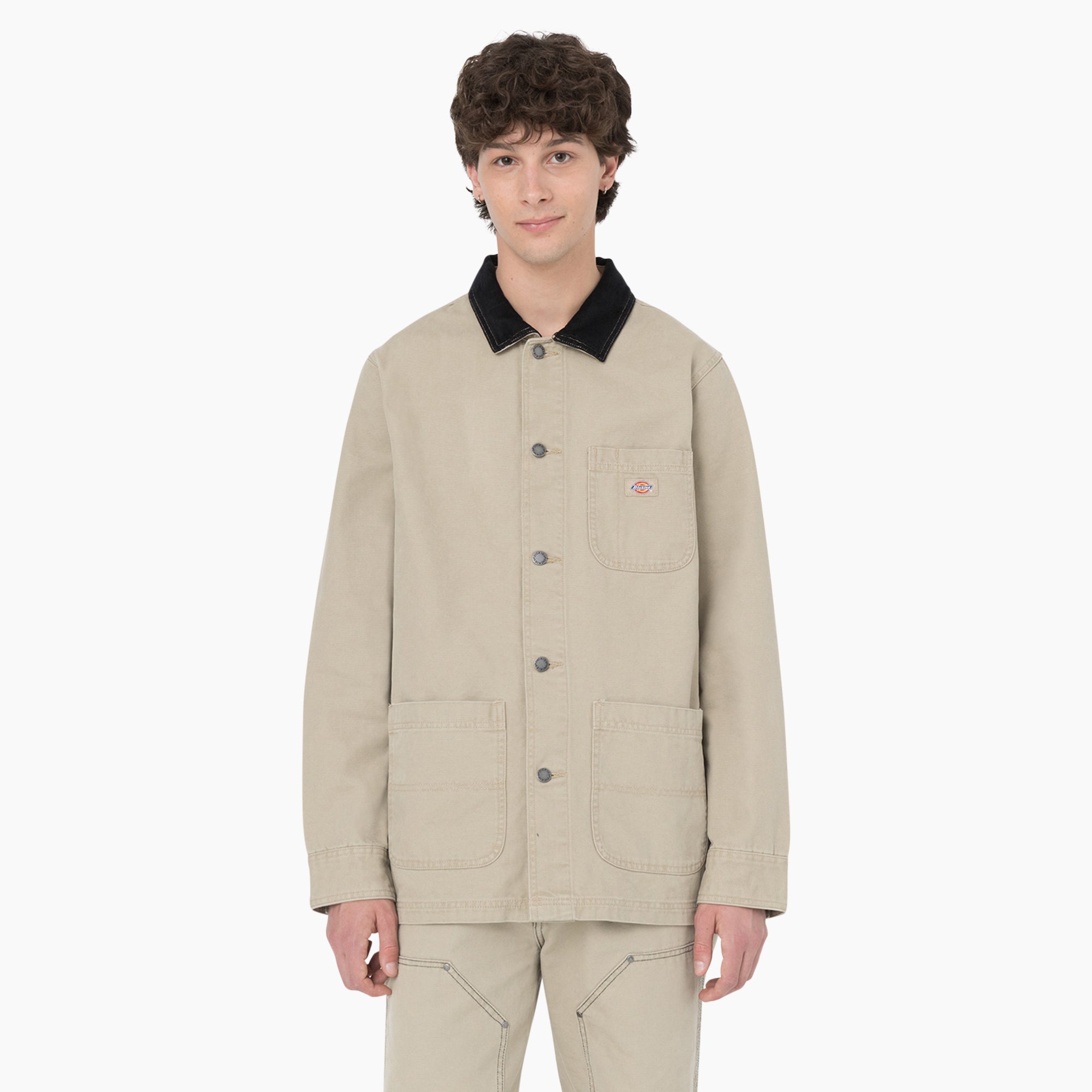 Men - Dickies Stonewashed Duck Unlined Chore Coat