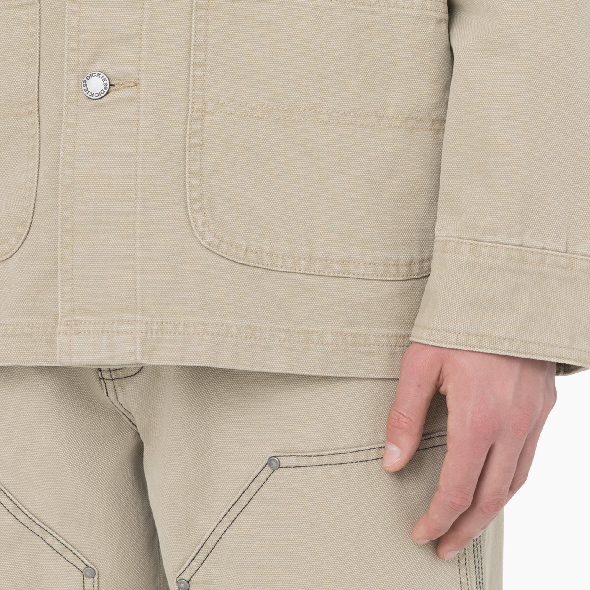Men - Dickies Stonewashed Duck Unlined Chore Coat