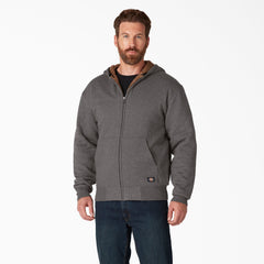 Men - Dickies High Pile Fleece Lined Full Zip Hoodie
