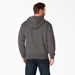 Men - Dickies High Pile Fleece Lined Full Zip Hoodie