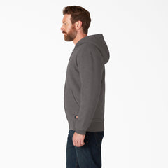Men - Dickies High Pile Fleece Lined Full Zip Hoodie