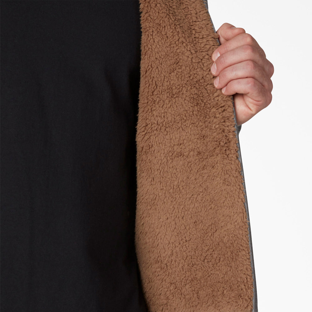 Men - Dickies High Pile Fleece Lined Full Zip Hoodie